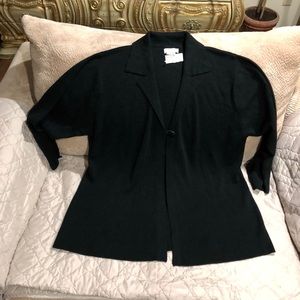 Jaclyn Smith New Long Black Sweater SZ 2X